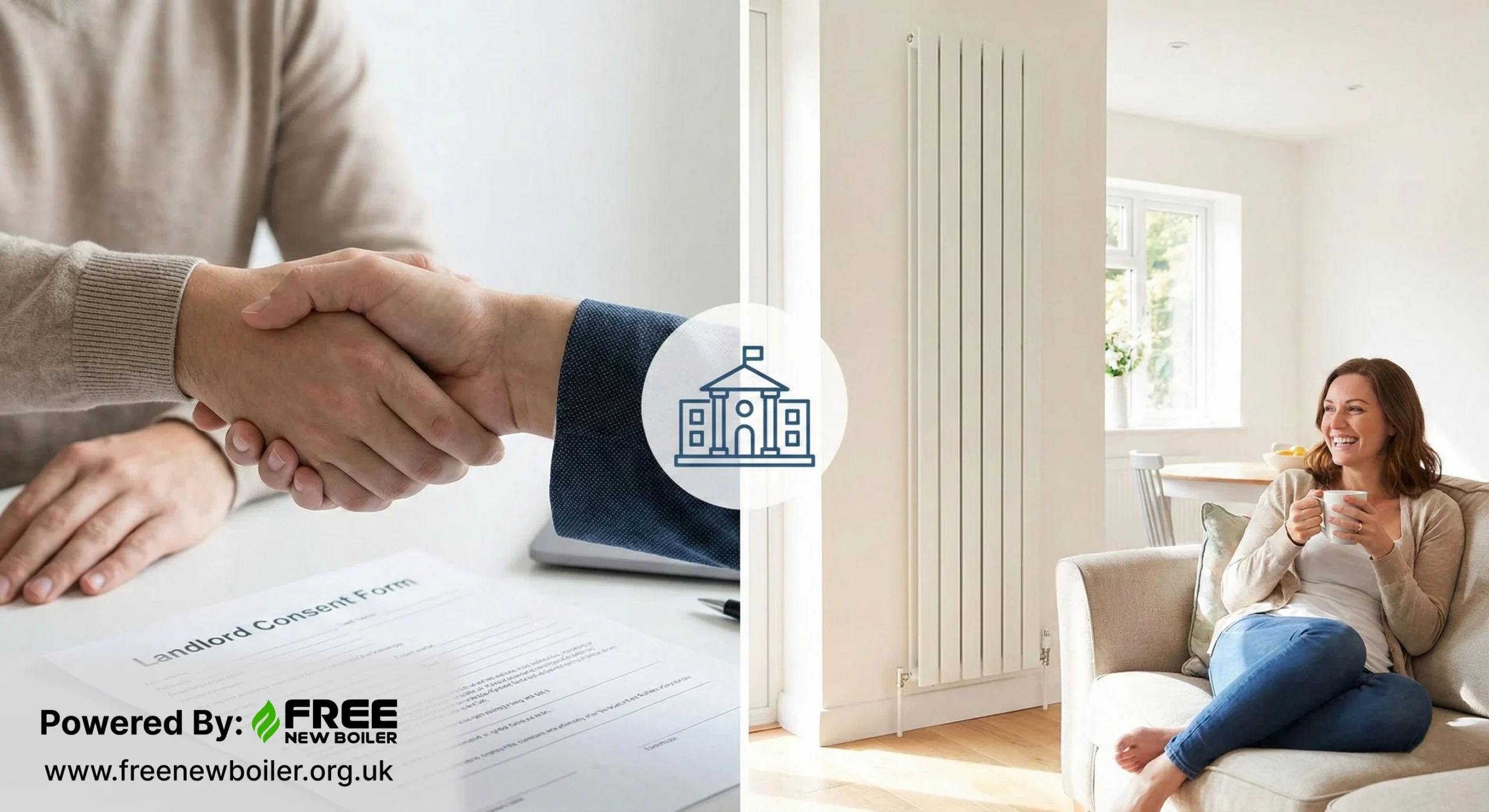 Private tenant and landlord agreement for LA Flex grant, leading to a warmer rented home.