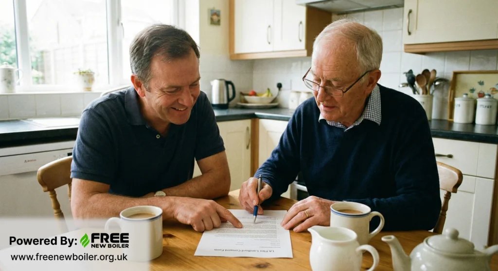 Private tenants applying for LA Flex with landlord consent for council energy grants