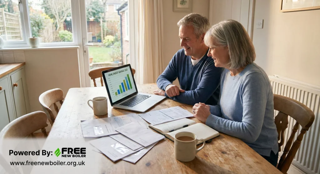UK households preparing for the 2026 free boiler scheme and future home energy support